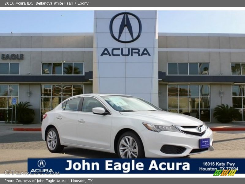 Bellanova White Pearl / Ebony 2016 Acura ILX