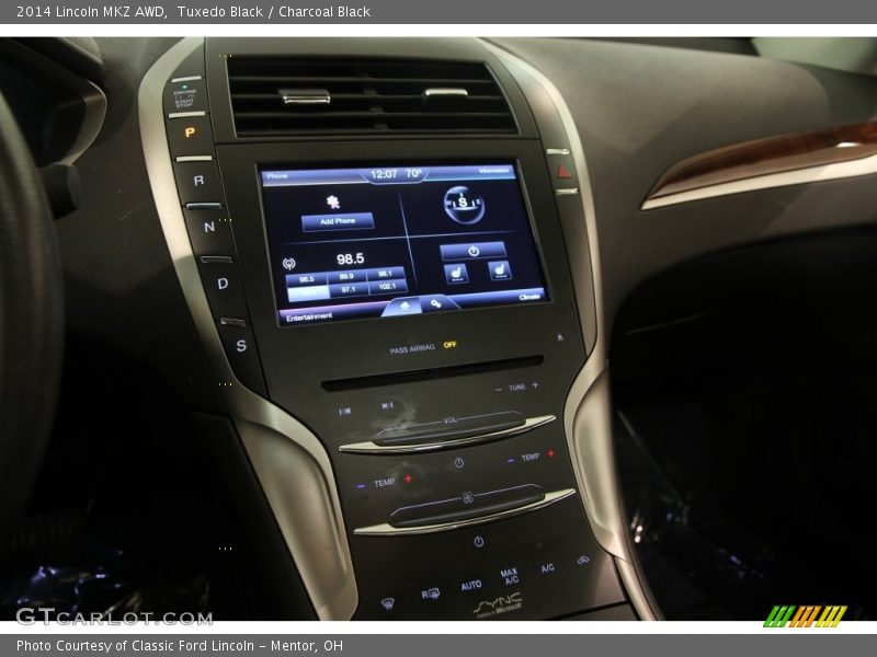 Tuxedo Black / Charcoal Black 2014 Lincoln MKZ AWD