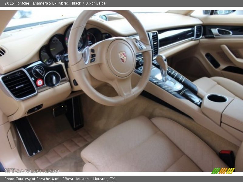 Luxor Beige Interior - 2015 Panamera S E-Hybrid 