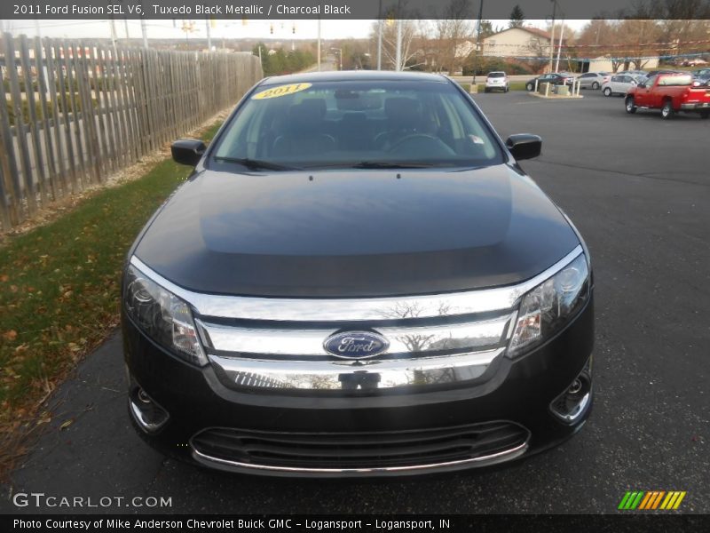 Tuxedo Black Metallic / Charcoal Black 2011 Ford Fusion SEL V6