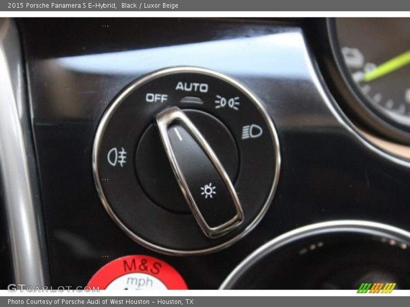 Black / Luxor Beige 2015 Porsche Panamera S E-Hybrid