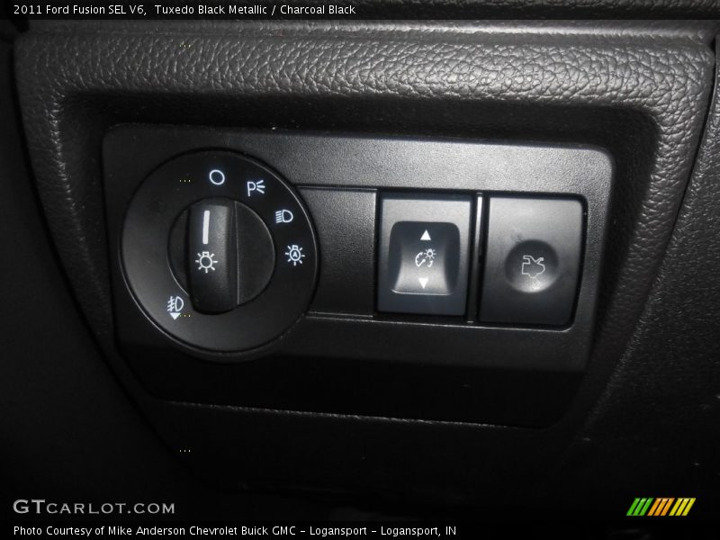 Tuxedo Black Metallic / Charcoal Black 2011 Ford Fusion SEL V6