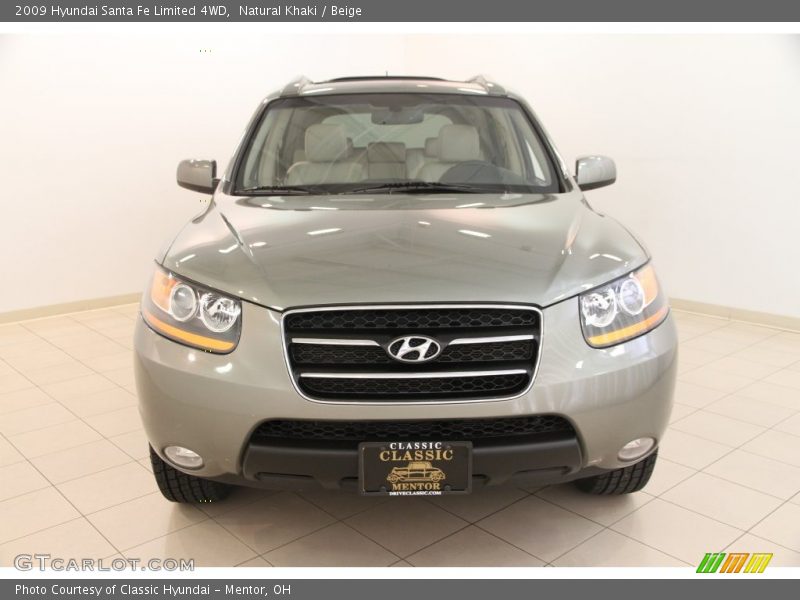 Natural Khaki / Beige 2009 Hyundai Santa Fe Limited 4WD