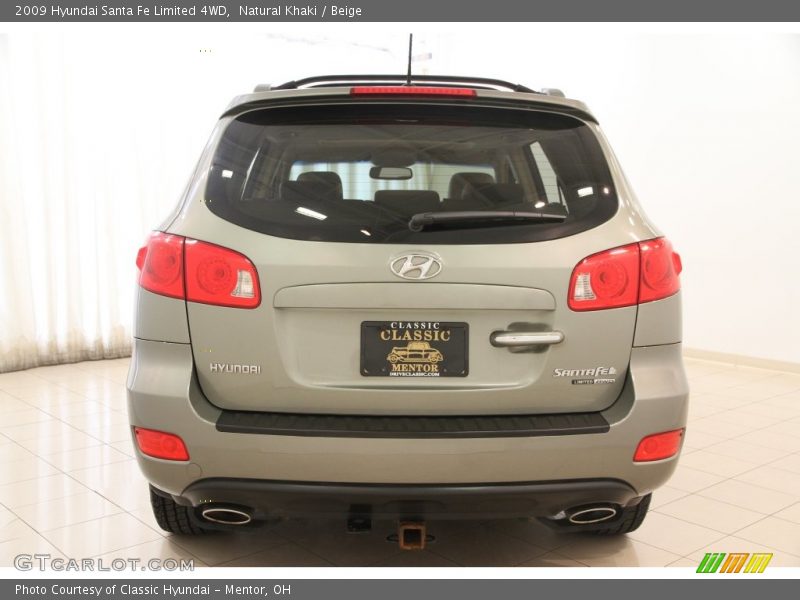 Natural Khaki / Beige 2009 Hyundai Santa Fe Limited 4WD