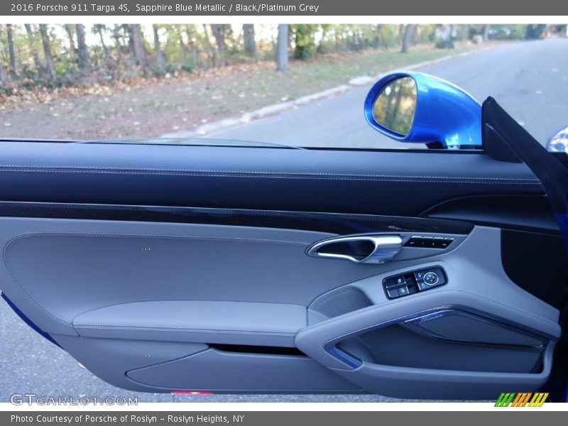Door Panel of 2016 911 Targa 4S