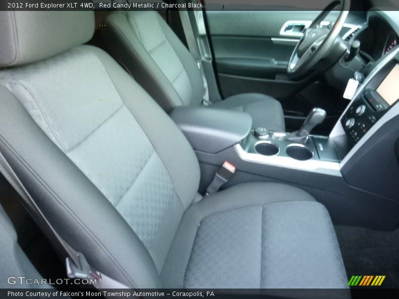 Red Candy Metallic / Charcoal Black 2012 Ford Explorer XLT 4WD