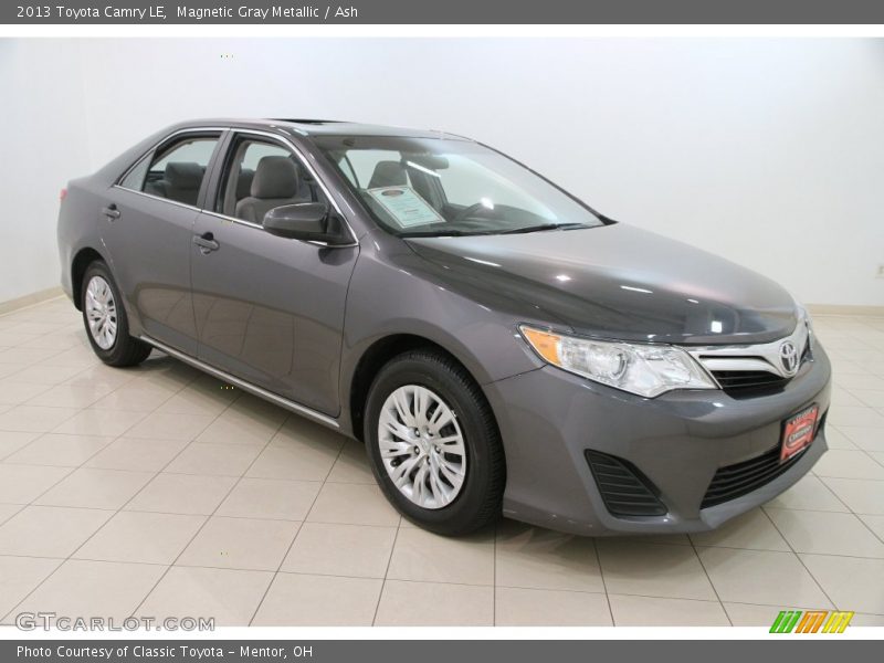 Magnetic Gray Metallic / Ash 2013 Toyota Camry LE