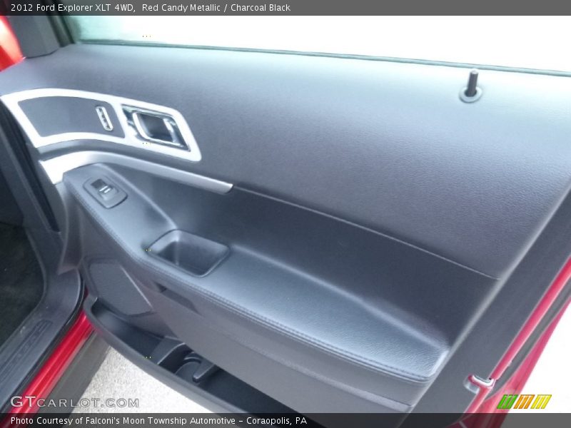 Red Candy Metallic / Charcoal Black 2012 Ford Explorer XLT 4WD