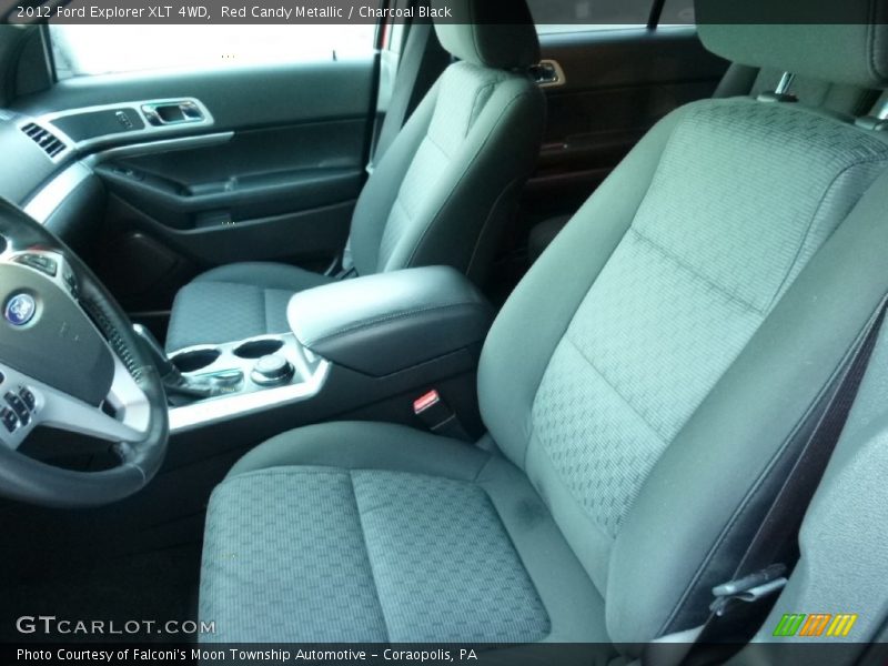 Red Candy Metallic / Charcoal Black 2012 Ford Explorer XLT 4WD