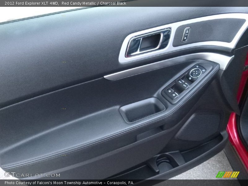 Red Candy Metallic / Charcoal Black 2012 Ford Explorer XLT 4WD