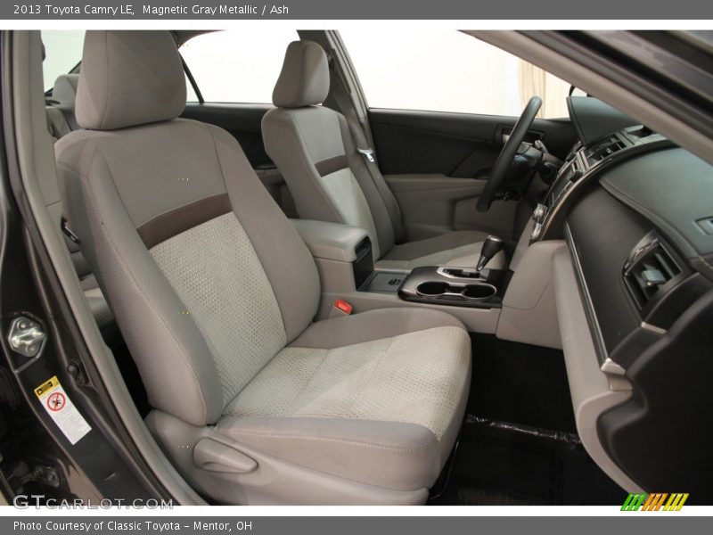 Magnetic Gray Metallic / Ash 2013 Toyota Camry LE