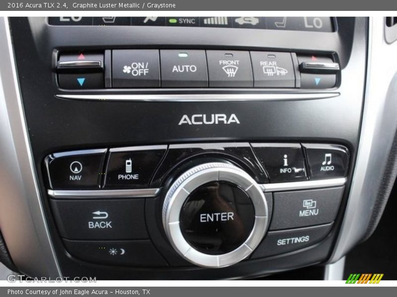 Graphite Luster Metallic / Graystone 2016 Acura TLX 2.4