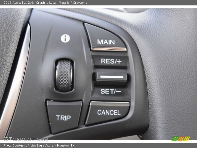 Graphite Luster Metallic / Graystone 2016 Acura TLX 2.4