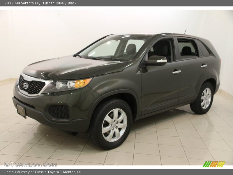 Tuscan Olive / Black 2012 Kia Sorento LX