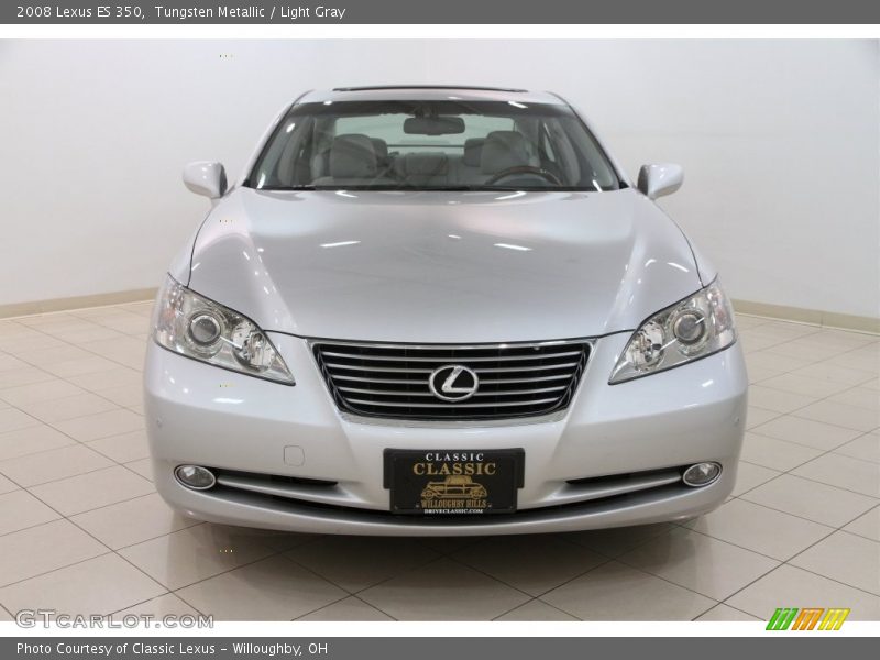 Tungsten Metallic / Light Gray 2008 Lexus ES 350
