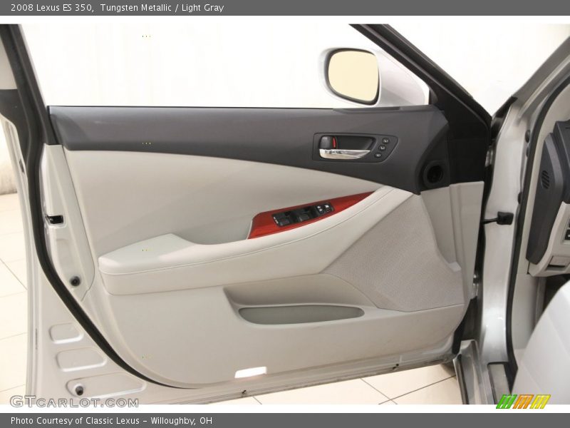 Tungsten Metallic / Light Gray 2008 Lexus ES 350
