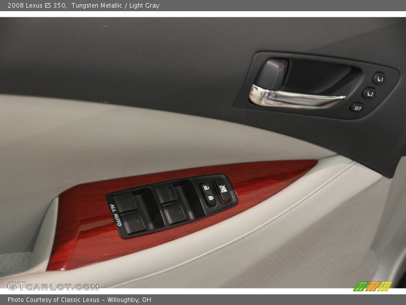 Tungsten Metallic / Light Gray 2008 Lexus ES 350