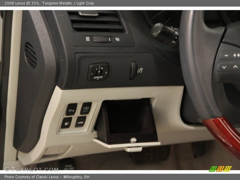 Tungsten Metallic / Light Gray 2008 Lexus ES 350