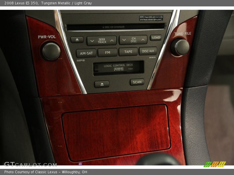 Tungsten Metallic / Light Gray 2008 Lexus ES 350