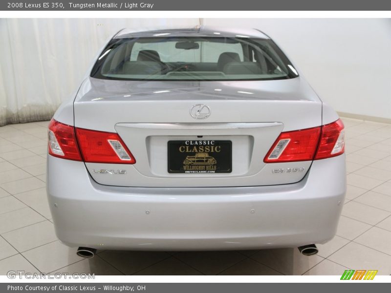 Tungsten Metallic / Light Gray 2008 Lexus ES 350