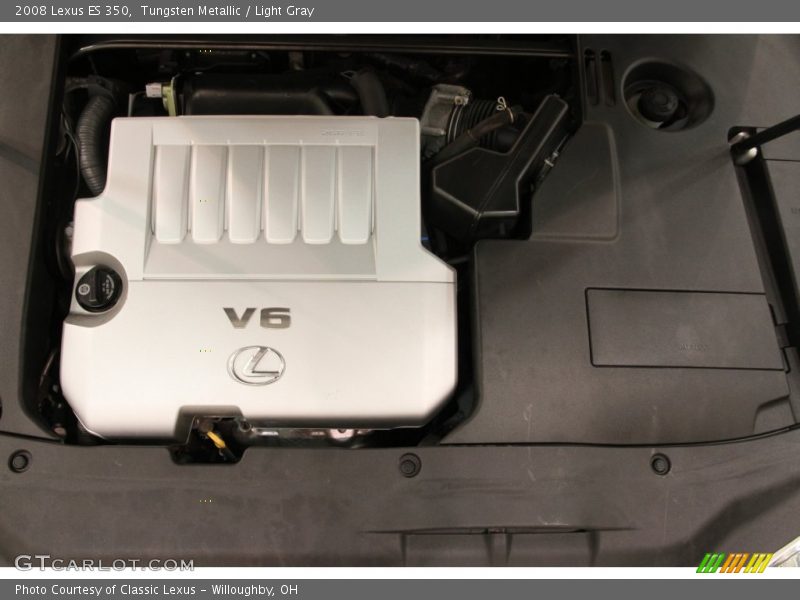 Tungsten Metallic / Light Gray 2008 Lexus ES 350