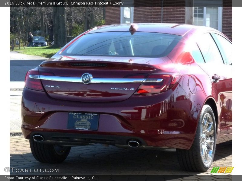 Crimson Red Tintcoat / Ebony 2016 Buick Regal Premium II Group