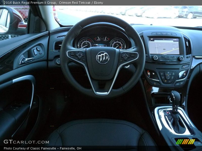 Crimson Red Tintcoat / Ebony 2016 Buick Regal Premium II Group