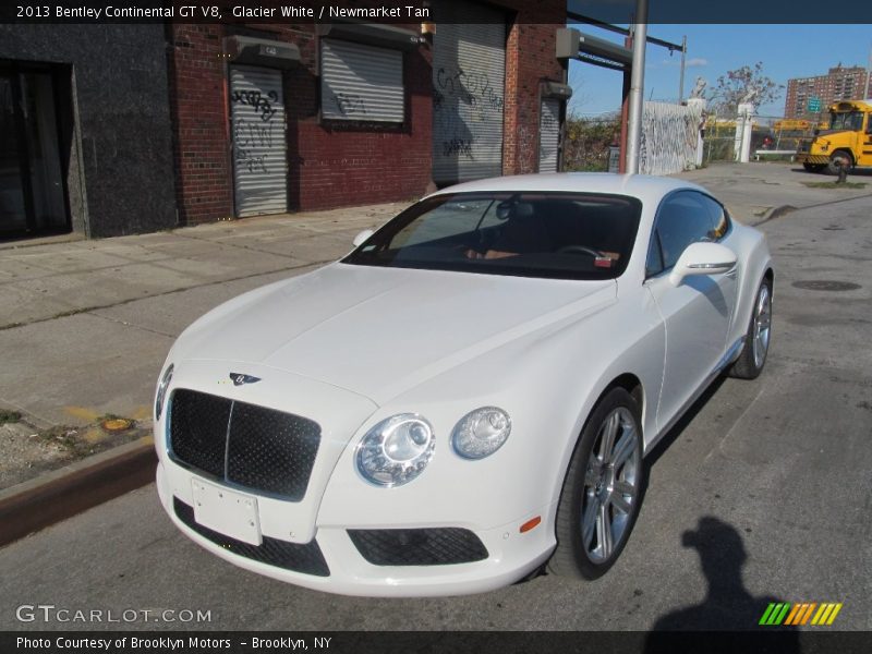 Glacier White / Newmarket Tan 2013 Bentley Continental GT V8