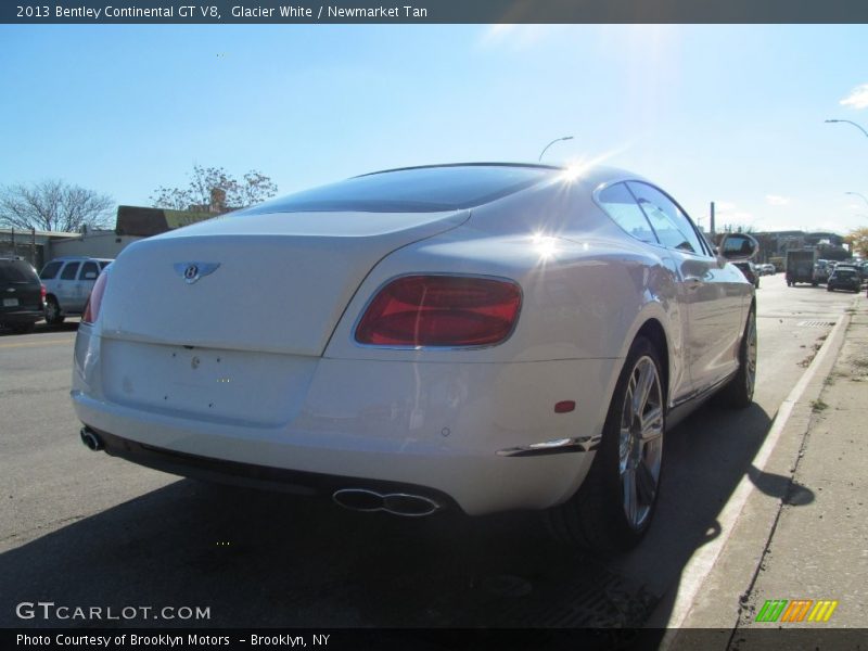 Glacier White / Newmarket Tan 2013 Bentley Continental GT V8