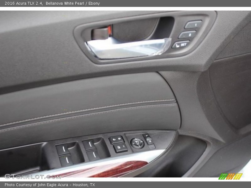 Bellanova White Pearl / Ebony 2016 Acura TLX 2.4