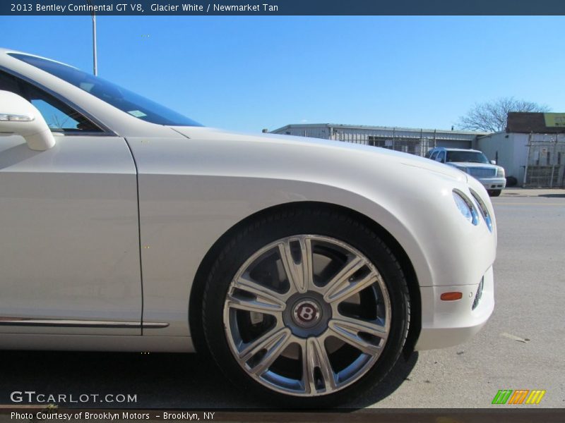 Glacier White / Newmarket Tan 2013 Bentley Continental GT V8