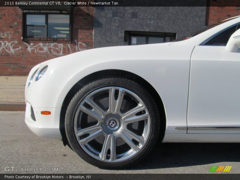 Glacier White / Newmarket Tan 2013 Bentley Continental GT V8