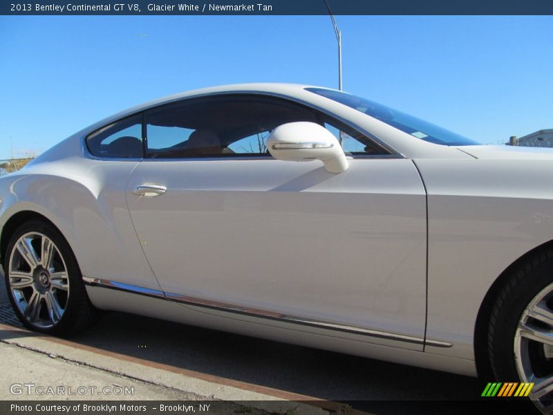 Glacier White / Newmarket Tan 2013 Bentley Continental GT V8