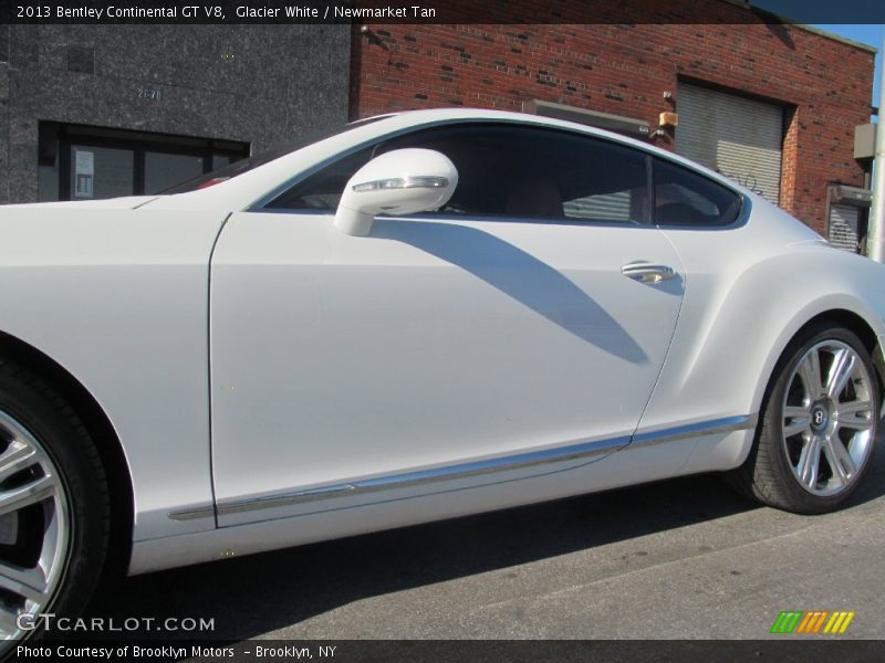 Glacier White / Newmarket Tan 2013 Bentley Continental GT V8