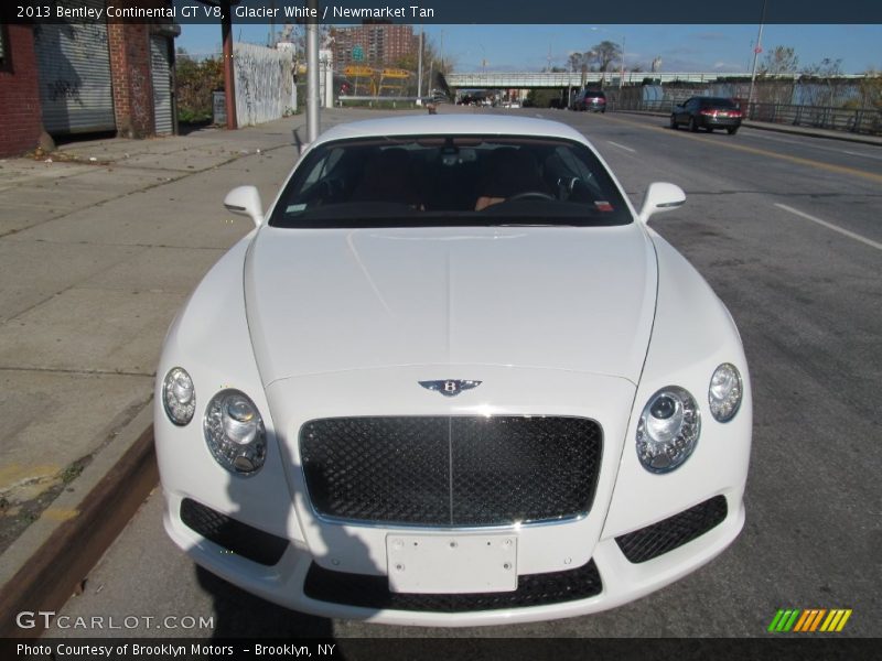 Glacier White / Newmarket Tan 2013 Bentley Continental GT V8