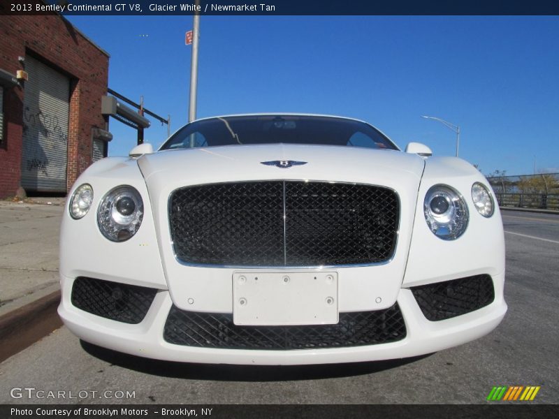 Glacier White / Newmarket Tan 2013 Bentley Continental GT V8