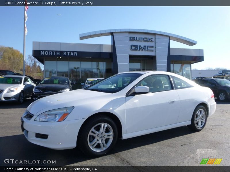 Taffeta White / Ivory 2007 Honda Accord EX Coupe