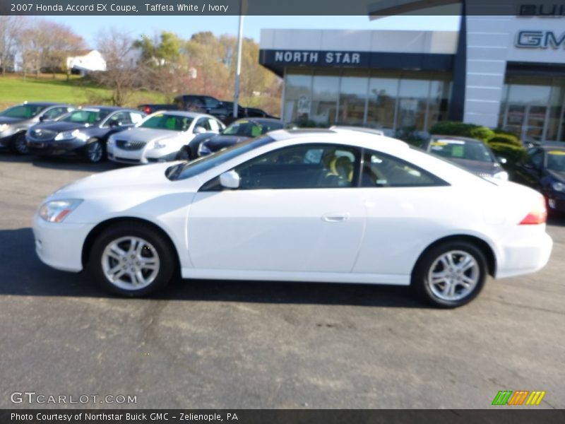 Taffeta White / Ivory 2007 Honda Accord EX Coupe