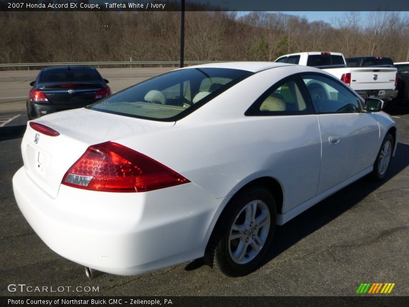 Taffeta White / Ivory 2007 Honda Accord EX Coupe