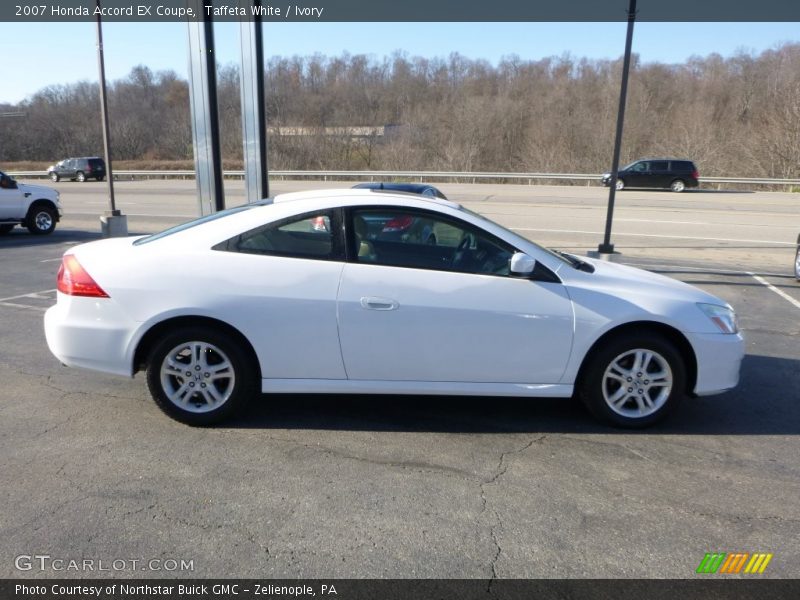Taffeta White / Ivory 2007 Honda Accord EX Coupe