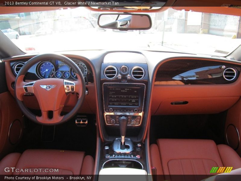 Glacier White / Newmarket Tan 2013 Bentley Continental GT V8