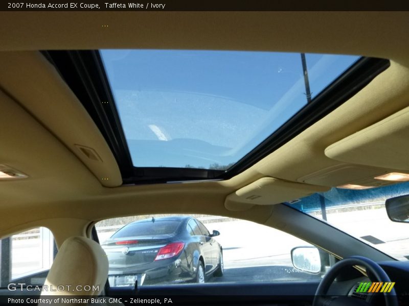 Taffeta White / Ivory 2007 Honda Accord EX Coupe