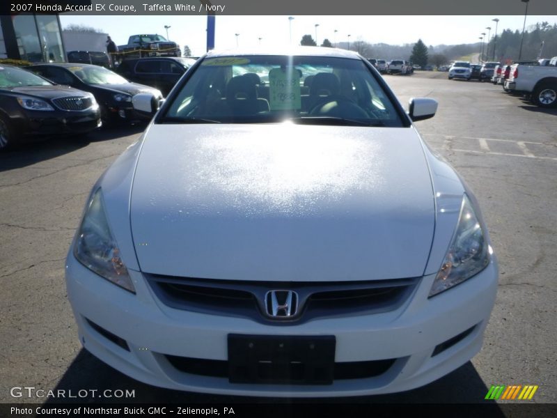 Taffeta White / Ivory 2007 Honda Accord EX Coupe