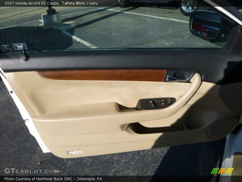 Taffeta White / Ivory 2007 Honda Accord EX Coupe