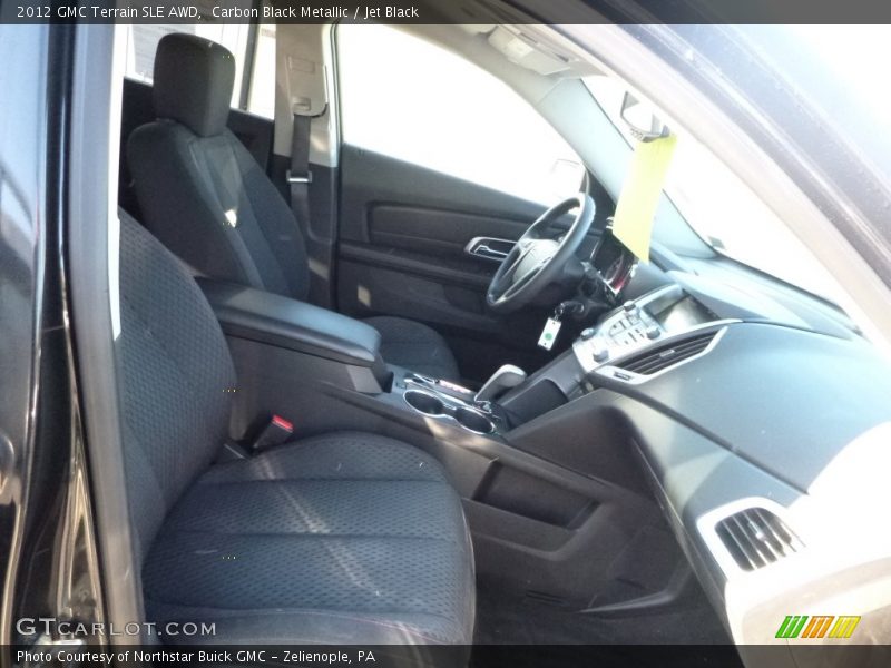 Carbon Black Metallic / Jet Black 2012 GMC Terrain SLE AWD