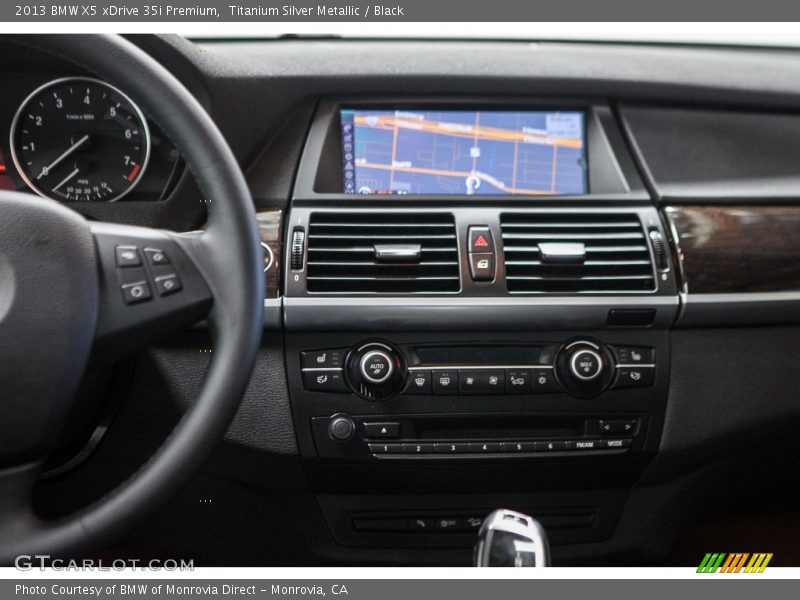 Titanium Silver Metallic / Black 2013 BMW X5 xDrive 35i Premium