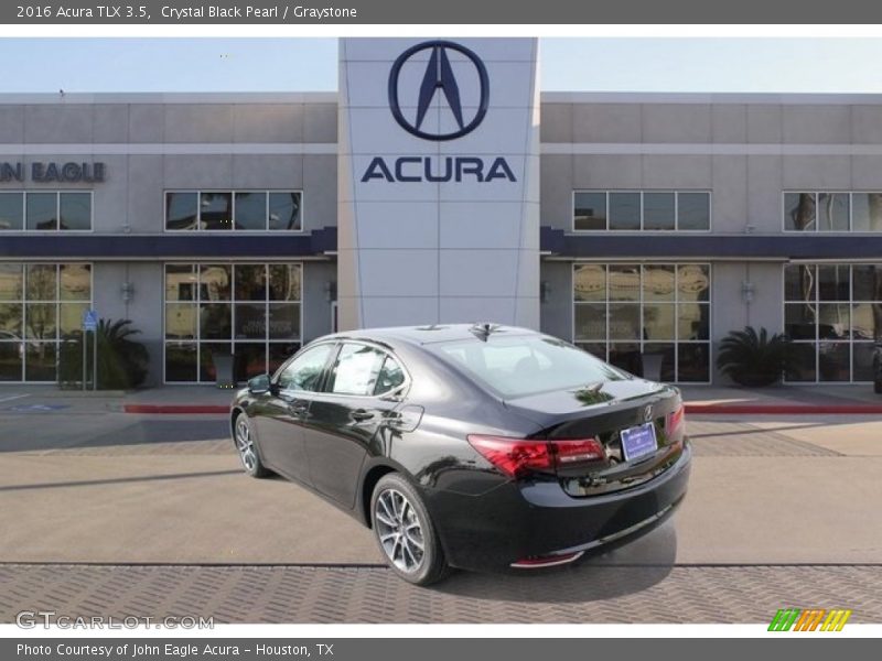 Crystal Black Pearl / Graystone 2016 Acura TLX 3.5