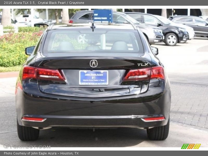 Crystal Black Pearl / Graystone 2016 Acura TLX 3.5