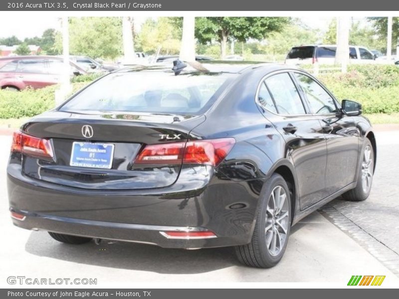Crystal Black Pearl / Graystone 2016 Acura TLX 3.5