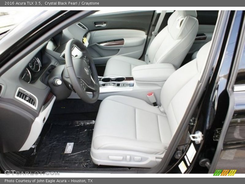 Crystal Black Pearl / Graystone 2016 Acura TLX 3.5